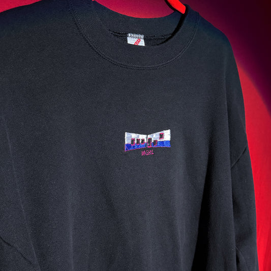 Embroidered MGRL Crewneck Sweater *Read Desc*