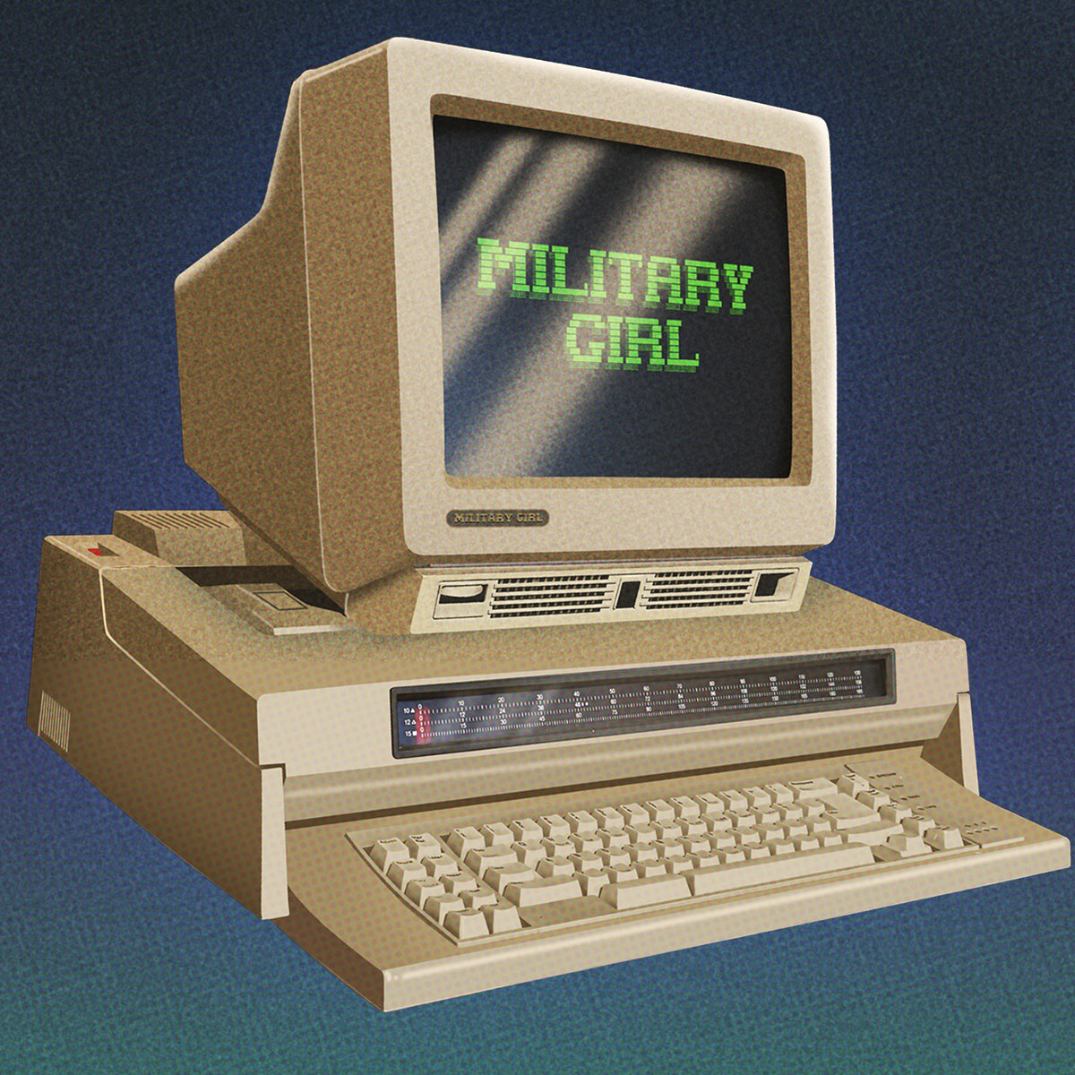 Military Girl Sticker Sheet