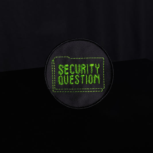 1 of 20 Security Question Patch